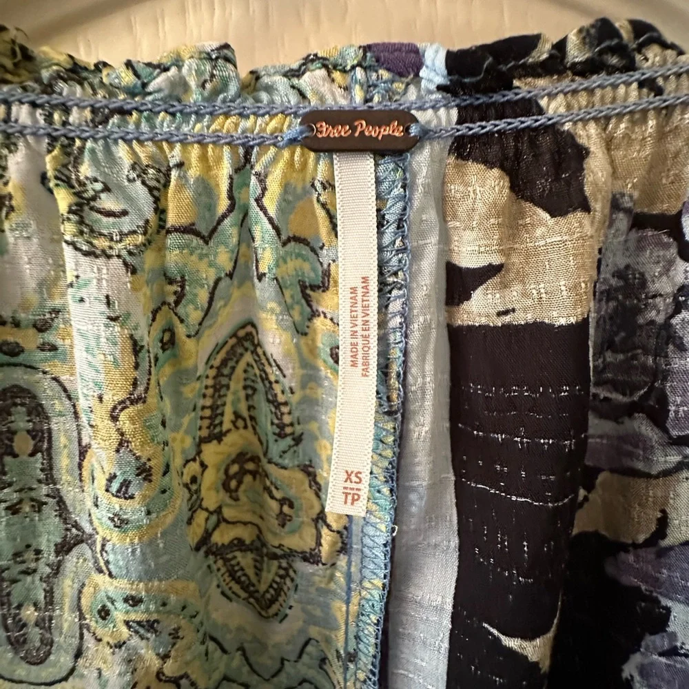 Free people printed blouse - Picture 4 of 5